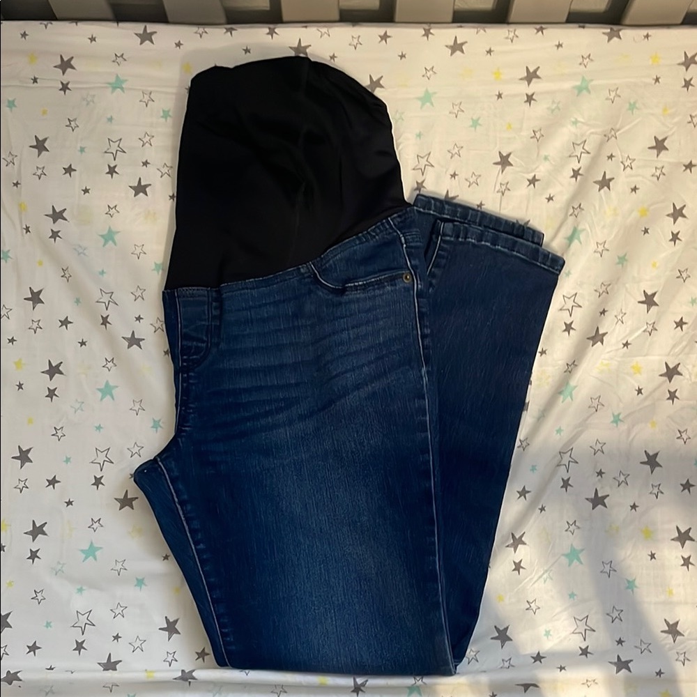 Isabel Maternity by Ingrid & Isabel Dark Blue Jeggings